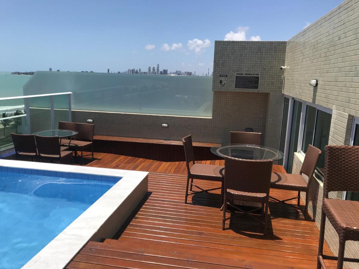 Apartamento Flat Beira Mar De Intermares Cabedelo Exterior foto