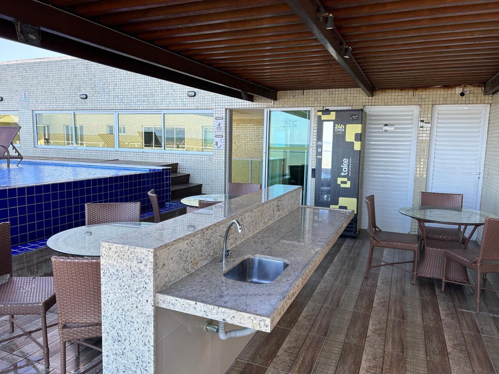 Apartamento Flat Beira Mar De Intermares Cabedelo Exterior foto